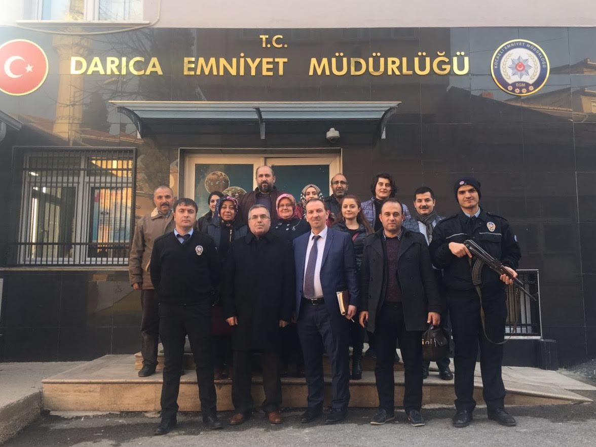 Kent konseyinden emniyete ziyaret