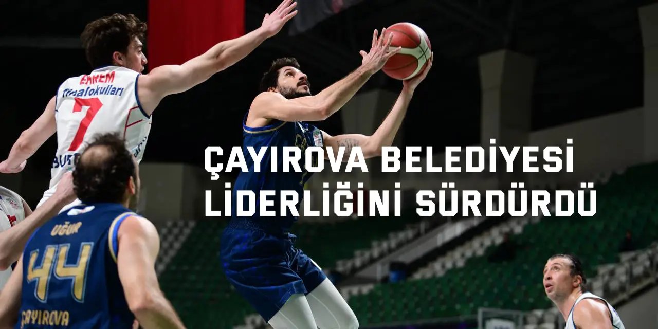 Çayırova Belediyesi liderliğini sürdürdü