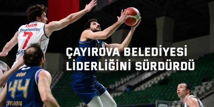 Çayırova Belediyesi liderliğini sürdürdü