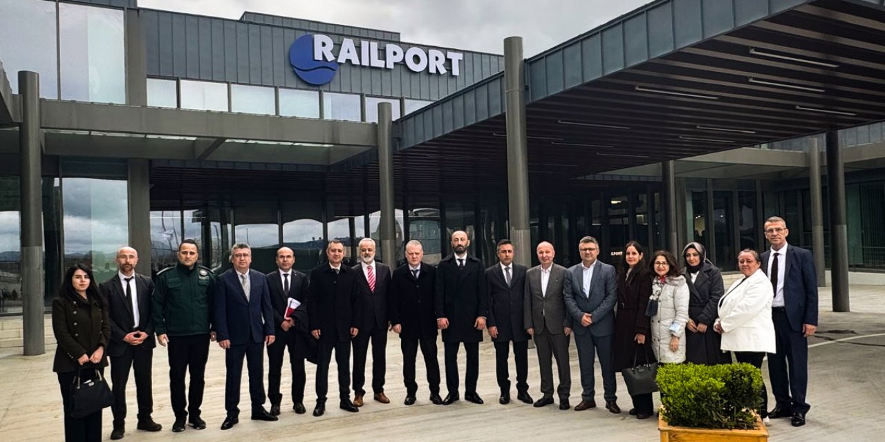Gümrükler Genel Müdürlüğü  Heyeti Railport'u Ziyaret Etti