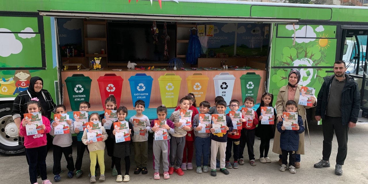 Sultan Fatih Anaokulu’nda sıfır atık eğitimi verildi