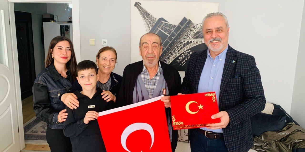 İzmit Belediyesi'nden gazilere vefa ziyaretleri