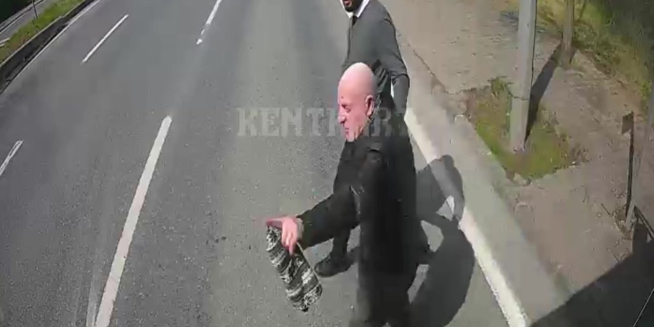 Otobüs şoförünün örnek davranışı kamerada