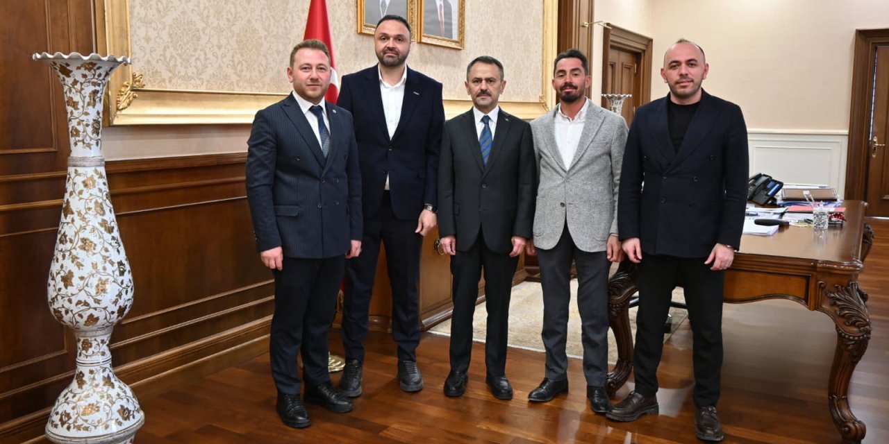 Nevşehir MÜSİAD’dan, Vali İlhami Aktaş'a Ziyaret