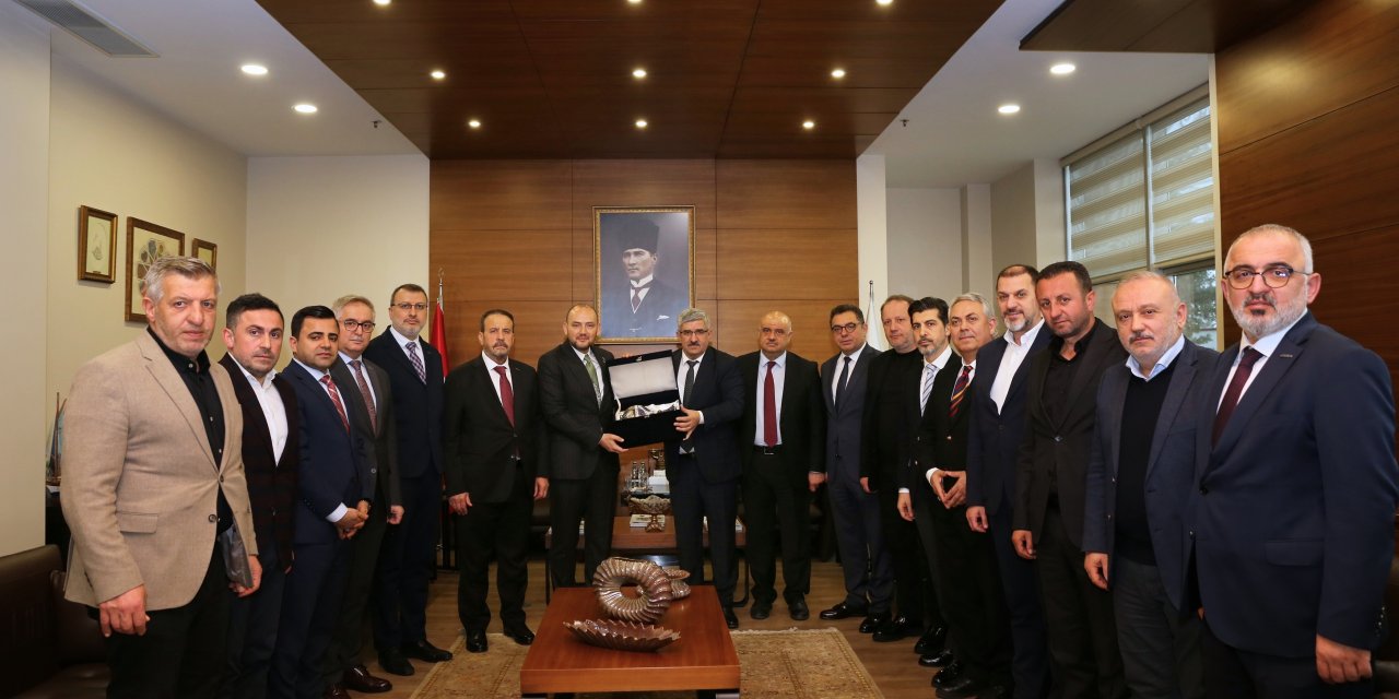 KOTO, MÜSİAD Genel Başkanı Burhan Özdemir’i ağırladı