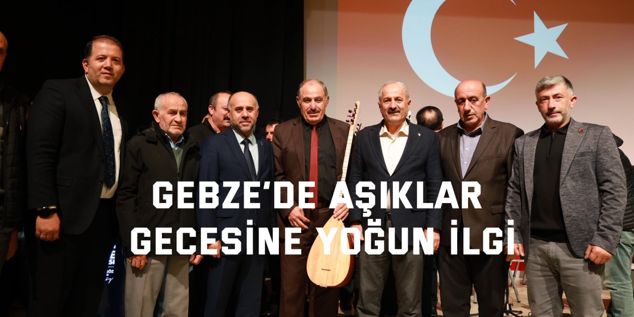 Gebze’de Aşıklar Gecesine Yoğun İlgi