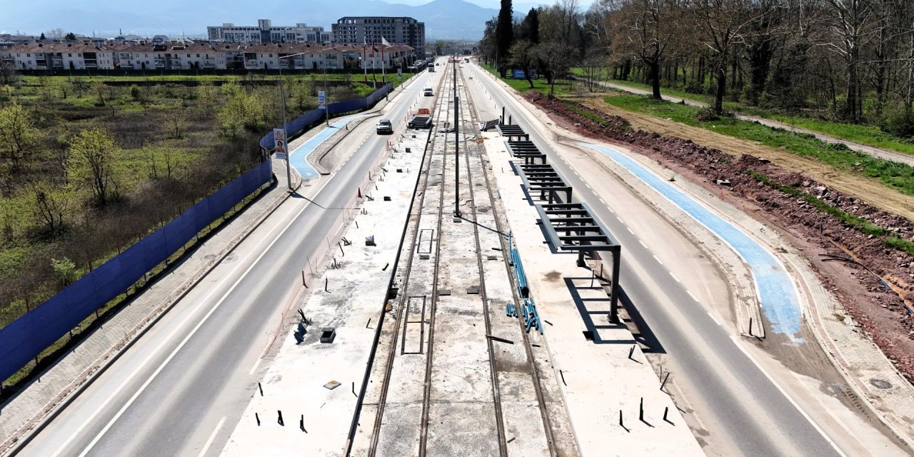 Kartepe Tramvay Hattı’nda duraklar ortaya çıktı
