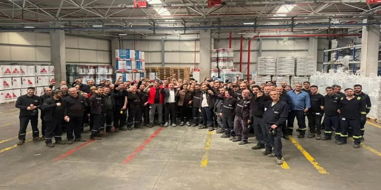 Necmettin Aydın işçilerle bir araya geldi