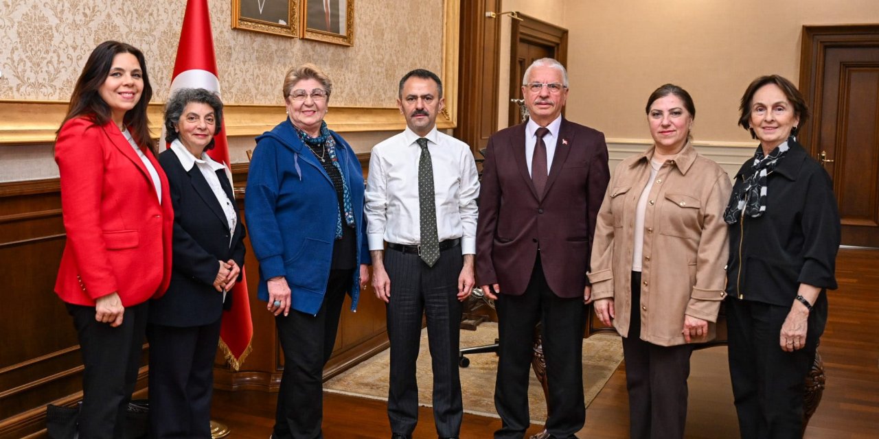 Vali İlhami Aktaş'ı Ziyaret Ettiler