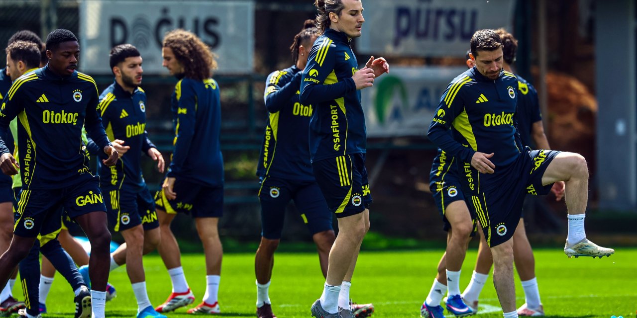 Fenerbahçe, Çaykur Rizespor maçının hazırlıklarını sürdürdü