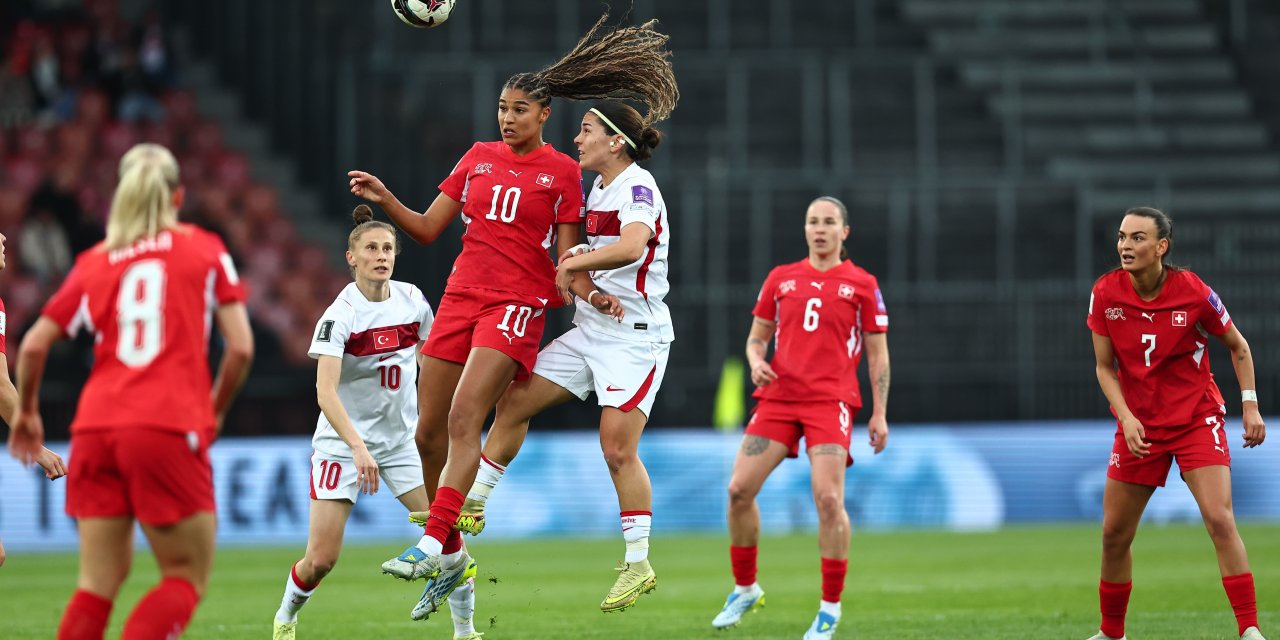 2027 FIFA KADINLAR DÜNYA KUPASI ELEMELERİ:     İsviçre: 3 - Türkiye: 1
