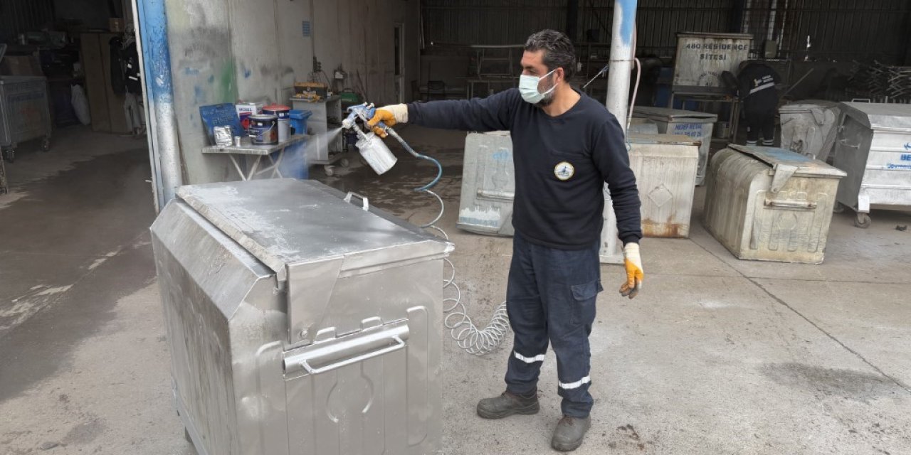 Çöp Konteynerlerine Yeni Görünüm
