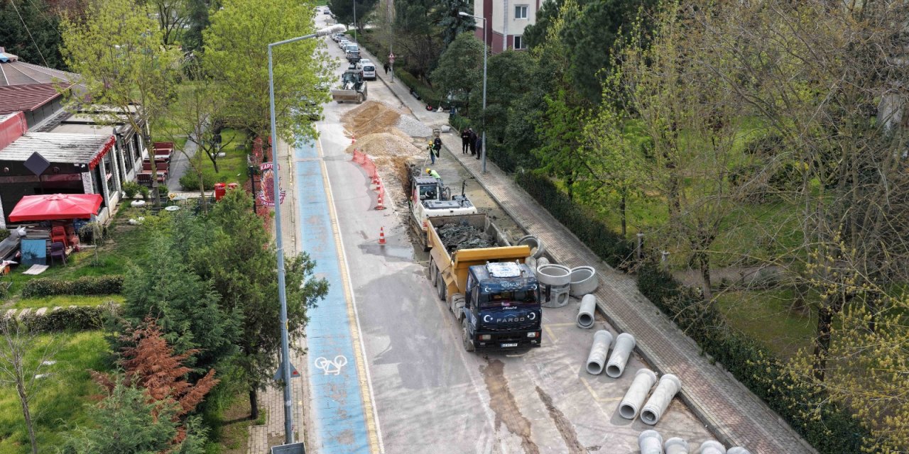 940 Metrelik Yeni Yağmur Suyu Hattı