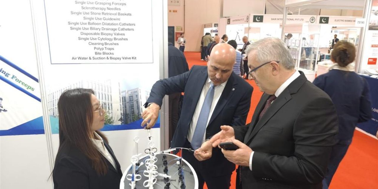 Kocaeli’de Sağlıkta İnovasyon  Başarısı EXPOMED Fuarı’nda