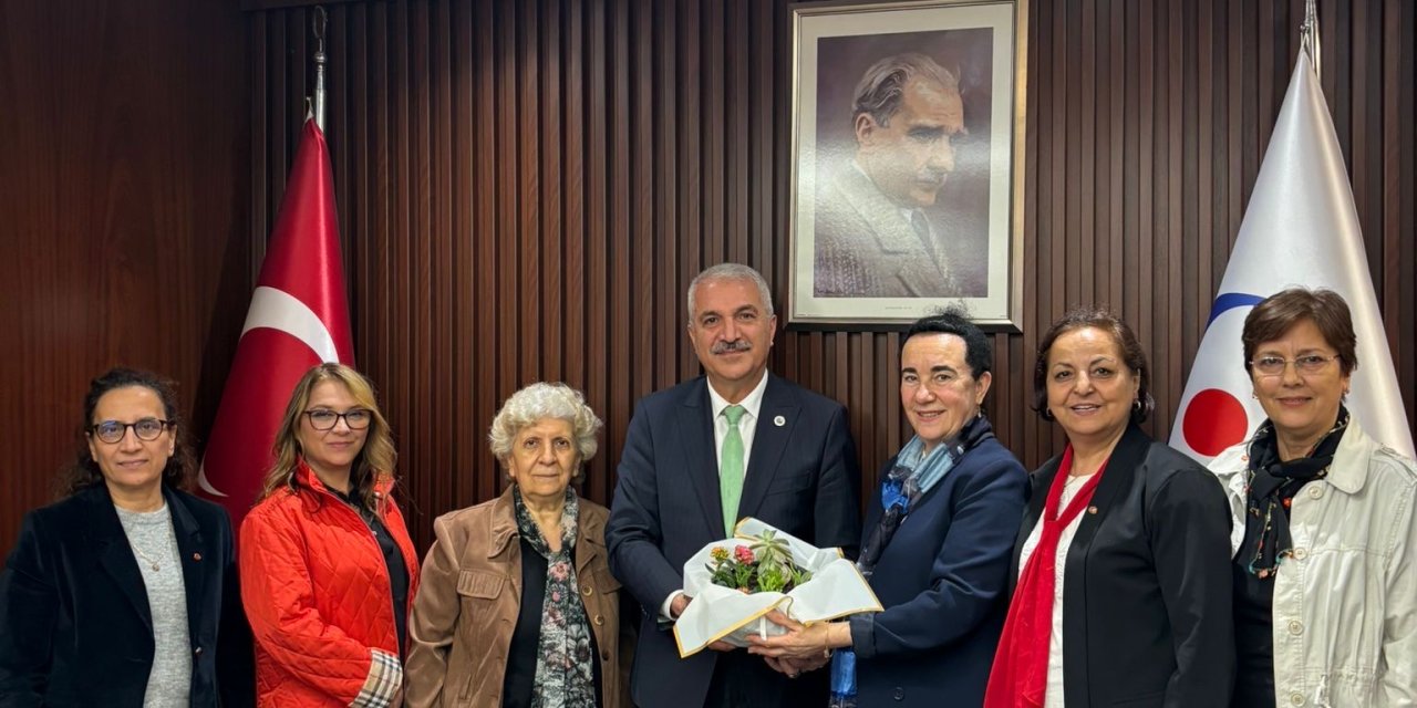 ÇYDD Gebze’den  GTO Başkanı Aslantaş’a Ziyaret