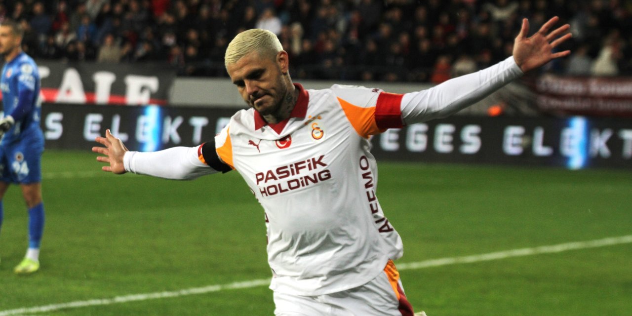 Mauro Icardi, Süper Lig'deki gol sayısını 14'e çıkardı