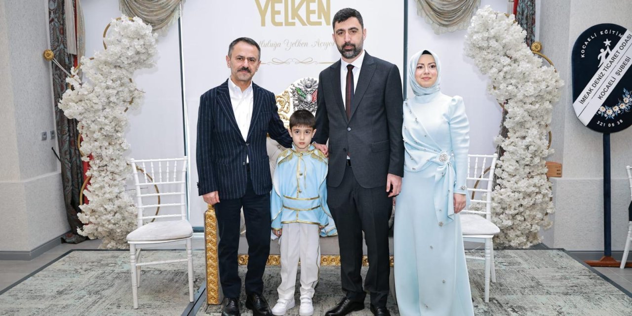 Vali İlhami Aktaş, Konur Alp’in Sünnet Merasimine Katıldı