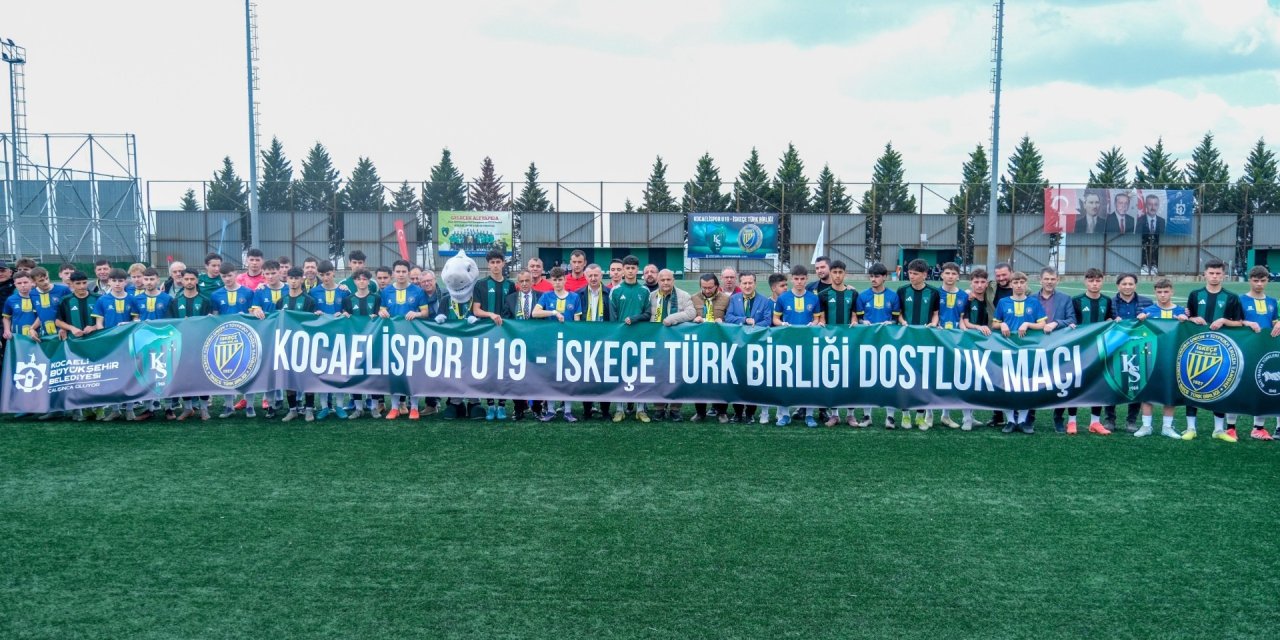 Kocaelispor U19 ile İskeçe Türk Birliği karşılaştı