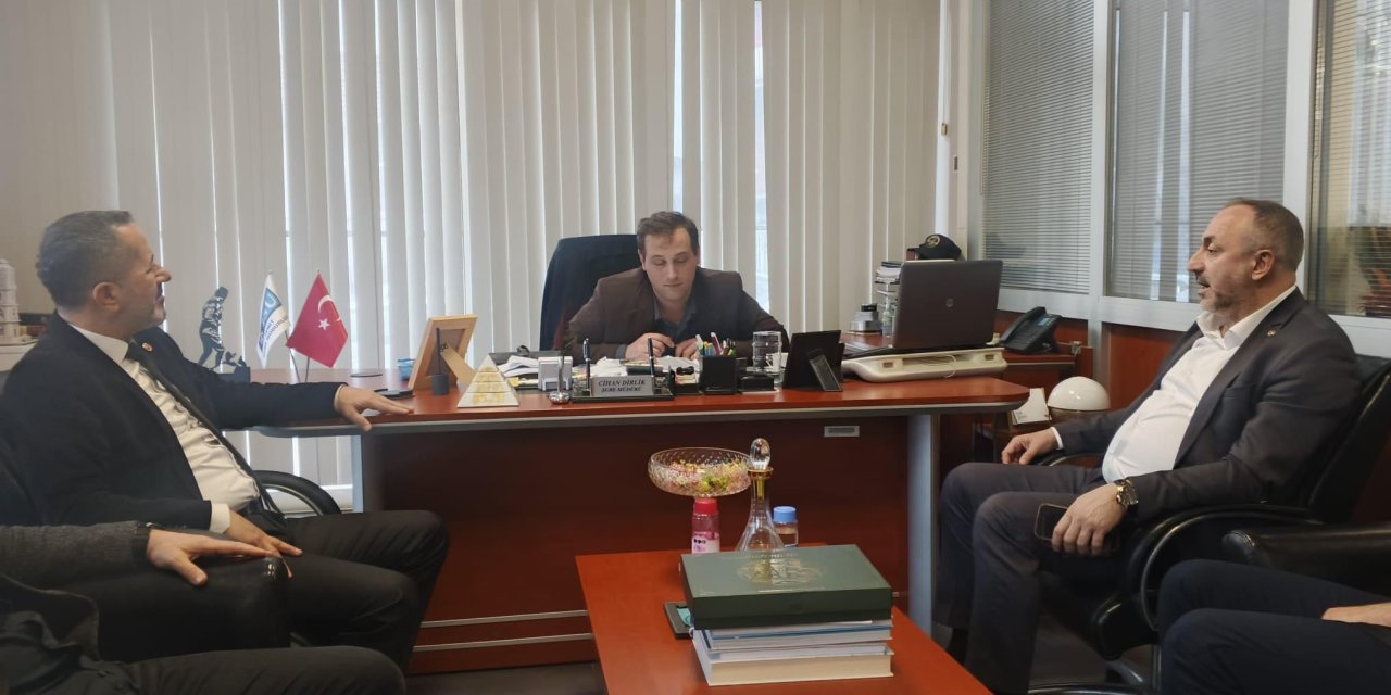 MHP’li Kazan’dan İzmit İSU’ya dikkat çeken ziyaret