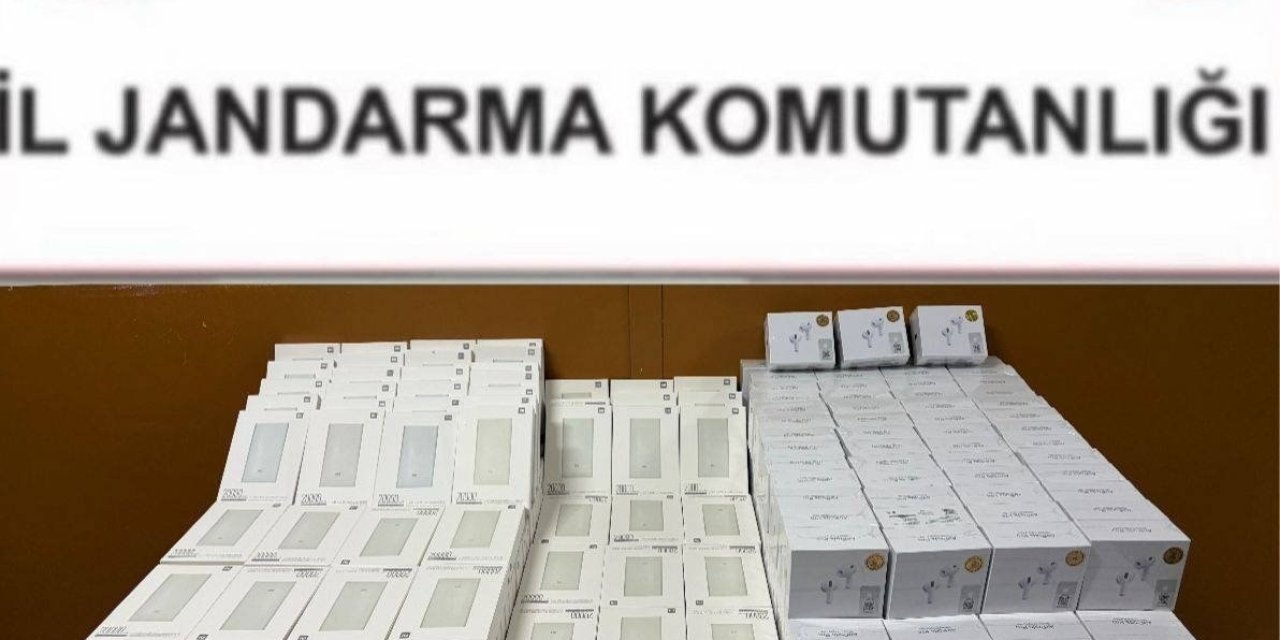 4,4 milyon TL’lik kaçak elektronik operasyonu