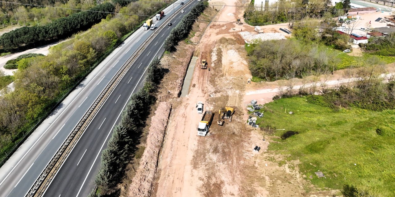 Alikahya TEM Bağlantı Yolu tam sürat