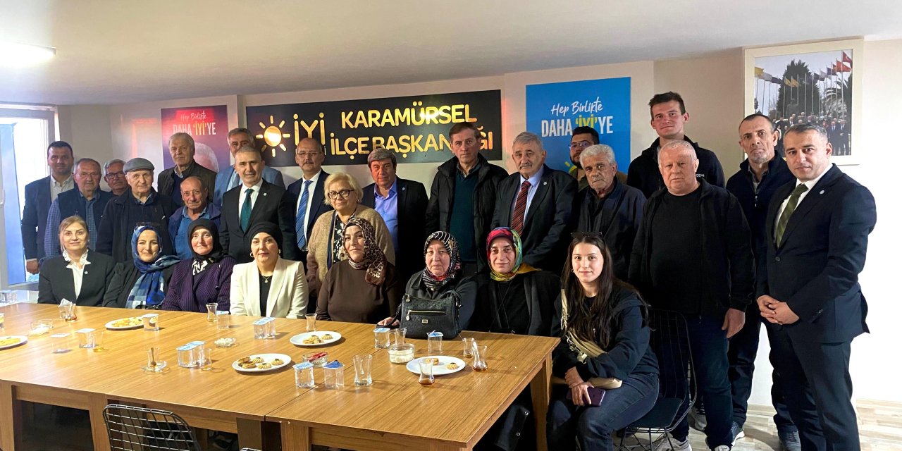 İYİ Parti Kocaeli'den  Karamürsel’e Çıkarma