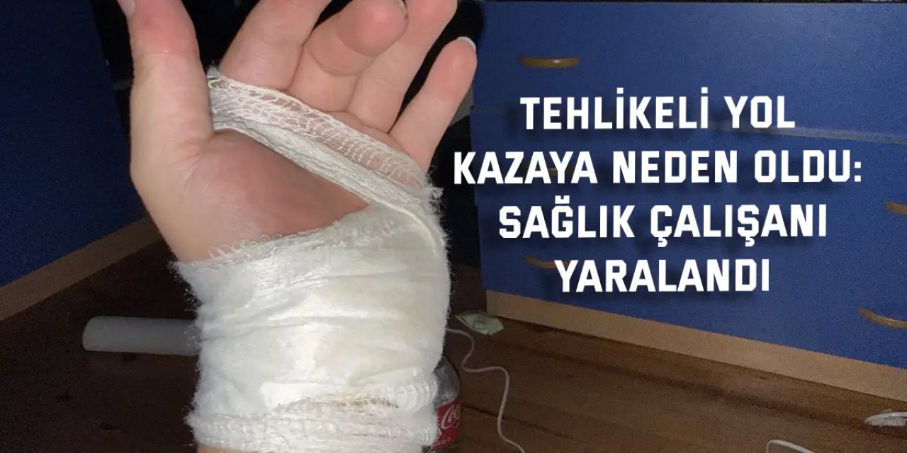İzmit’te tehlikeli yol kazaya neden oldu: Sağlık çalışanı yaralandı
