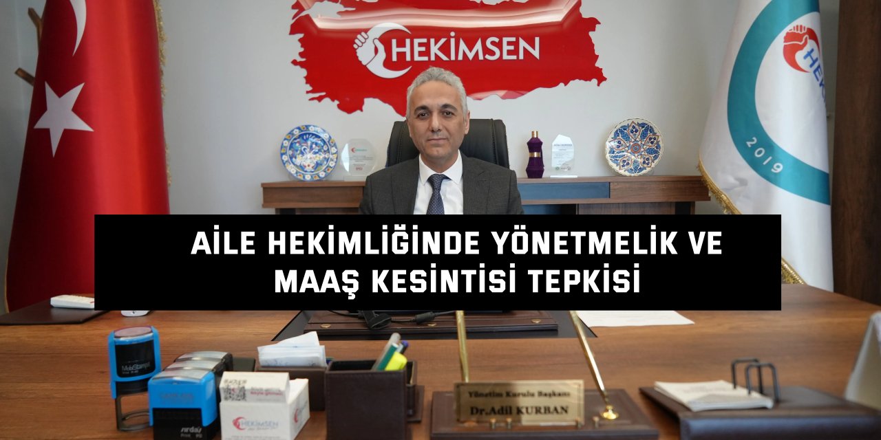 Aile hekimliğinde yönetmelik ve maaş kesintisi tepkisi