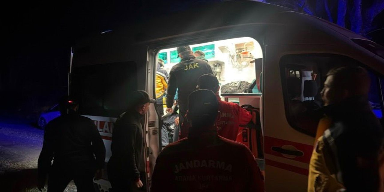 Kayıp şahıs ormanlık  alanda sağ olarak bulundu