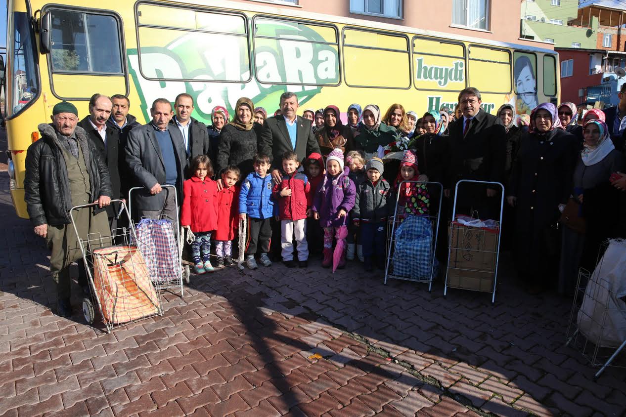 Haydi hanımlar pazara…