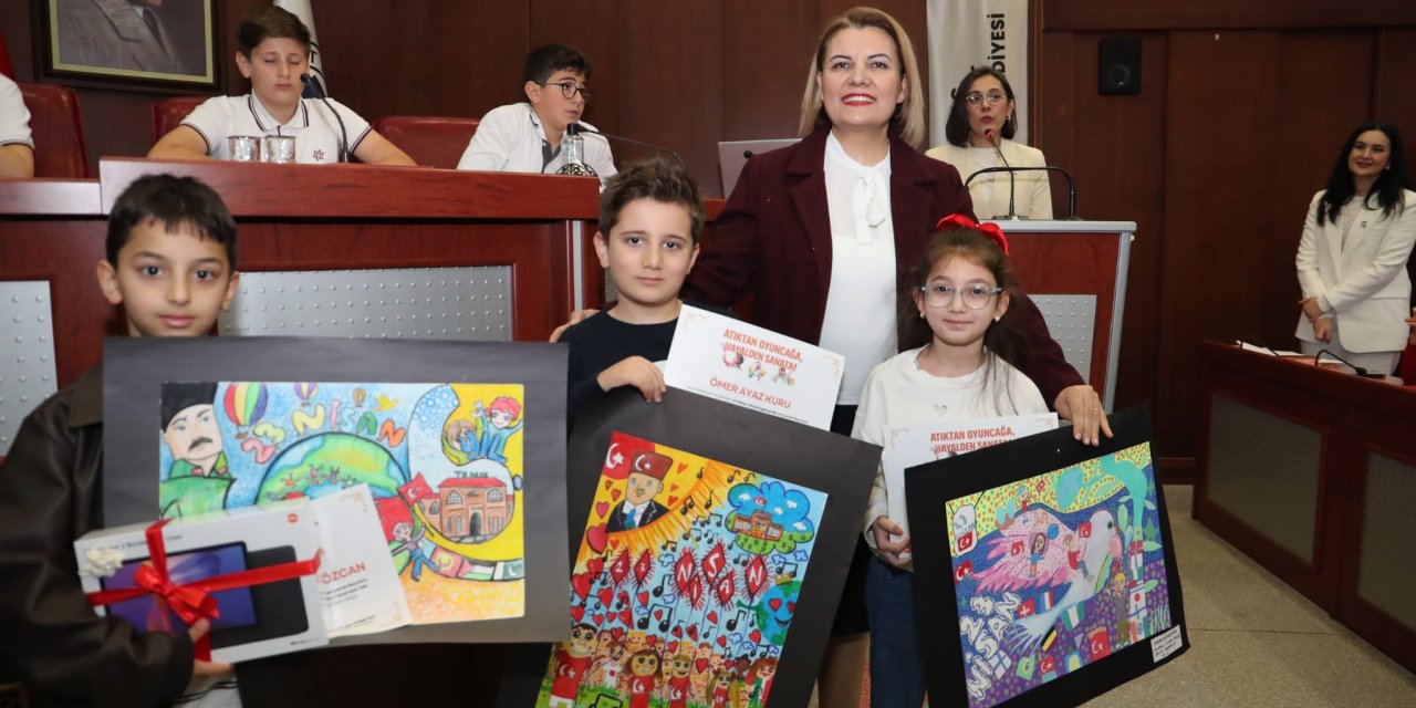 Minik yetenekler ödüllerine kavuştu