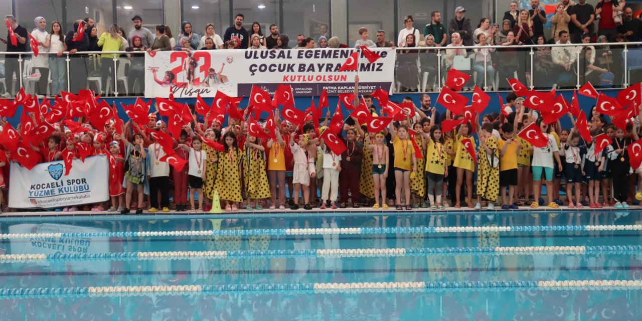 23 Nisan’a özel yüzme yarışı