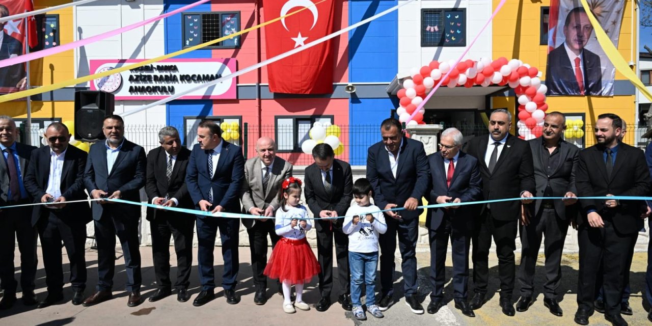Vali Aktaş Darıca'da  Anaokulu Açılışın Katıldı