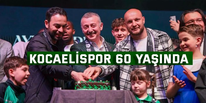 Kocaelispor 60 yaşında