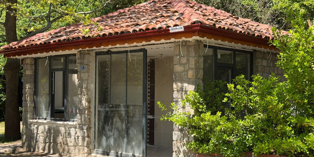 Şehitlik Korusu’na yeni mangal konsepti