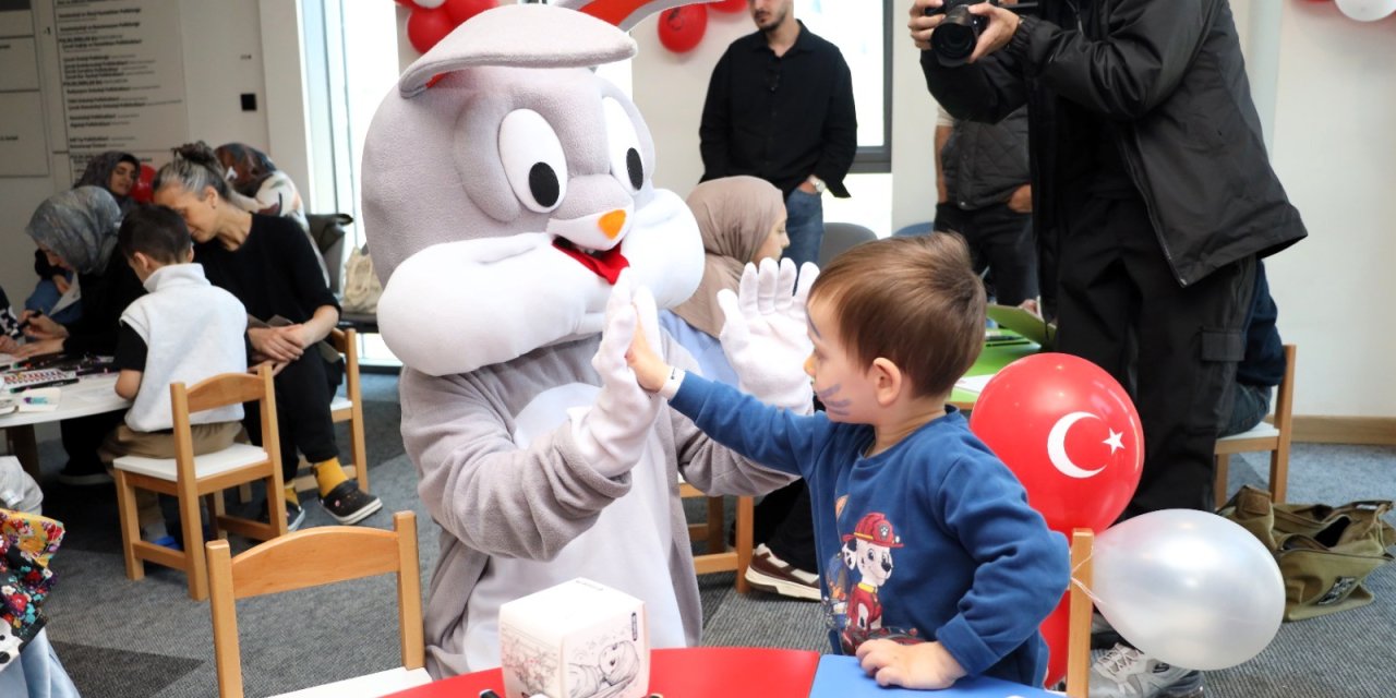 70 çocuğun yüzü güldü