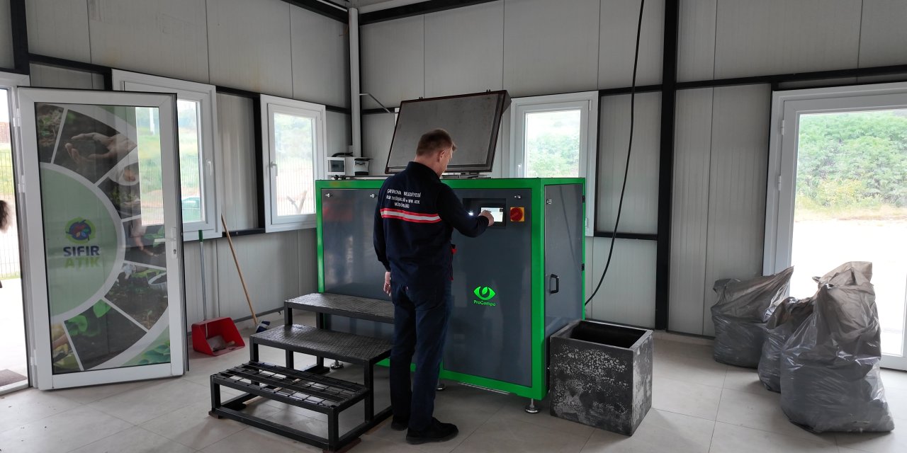 Kompost Üretim Tesisi Toprağa Can Oluyor