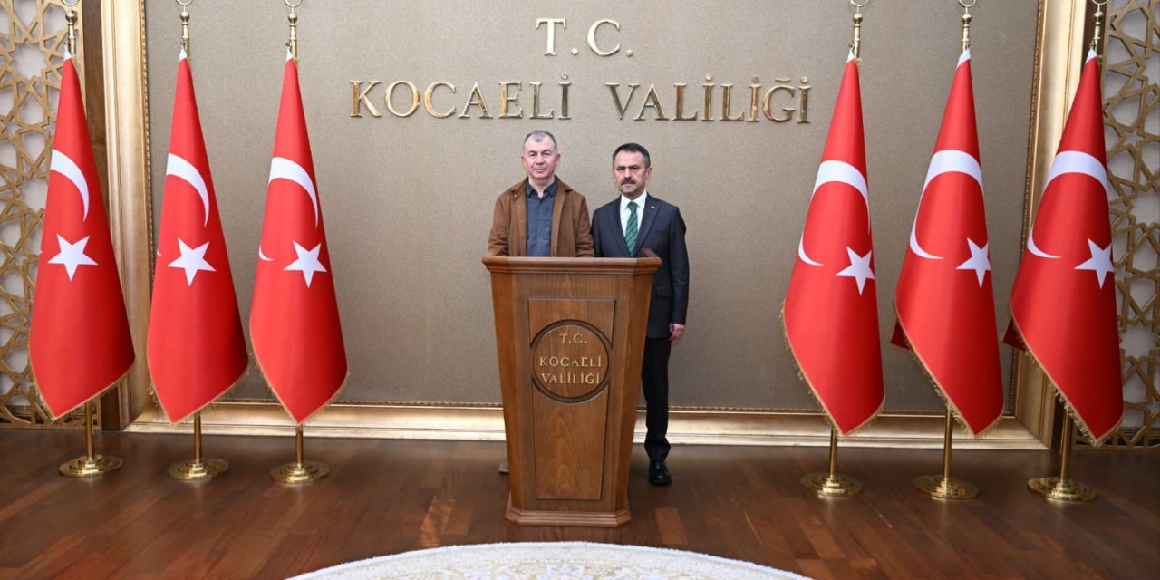 Vali-Mülkiye Başmüfettişi  Vali Aktaş'ı Ziyaret Etti