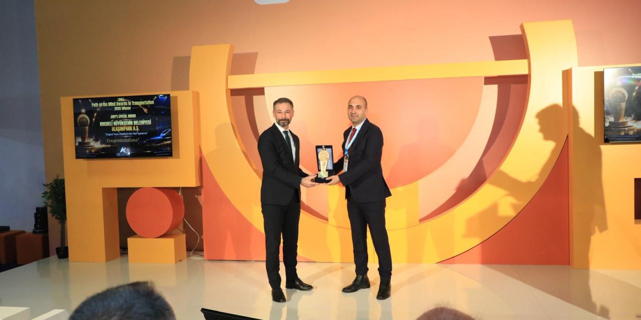 “Dijital İkiz Projesi” UlaşımPark’a ödül getirdi