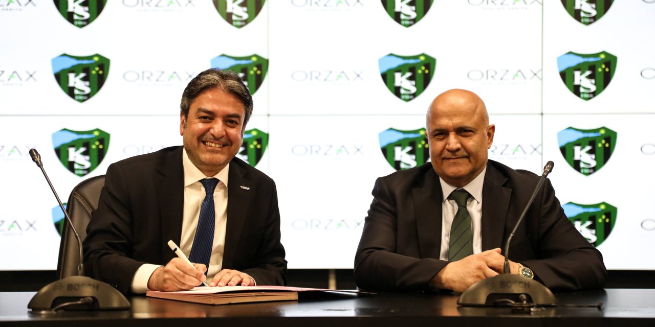 Orzax, Kocaelispor’un Resmi  Gıda Takviyesi Sponsoru Oldu