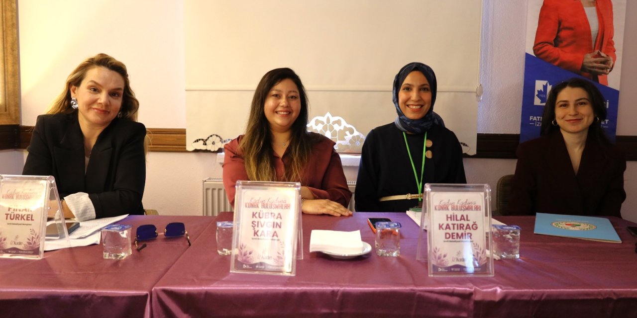 Kadın Kadına Konak Buluşmaları  bu hafta Akpınar sakinlerini ağırladı