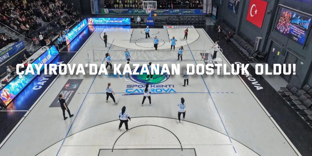 Çayırova’nın sultanları sahaya çıktı, kazanan dostluk oldu!