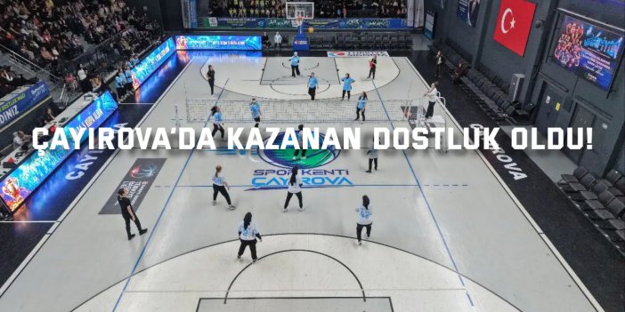 Çayırova’nın sultanları sahaya çıktı, kazanan dostluk oldu!