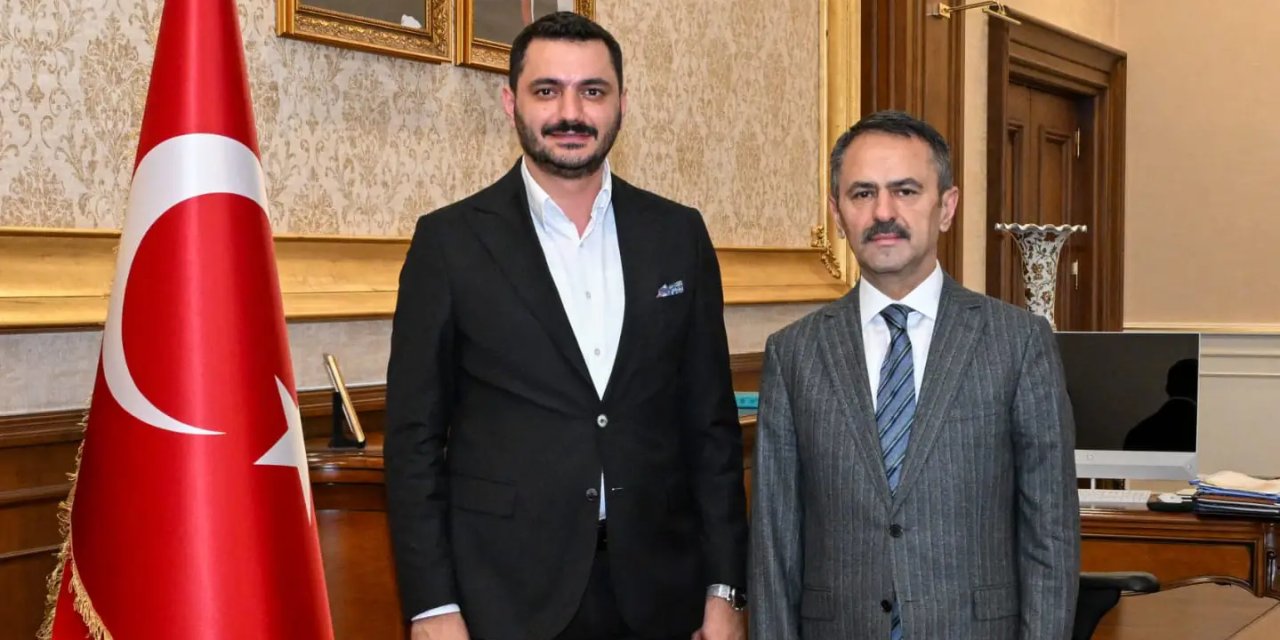 İş İnsanı Mehmet Ceran, Vali Aktaş'a Ziyaret
