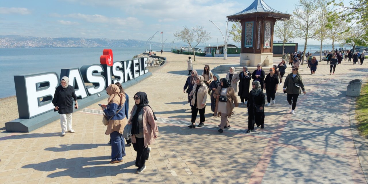 Kadınlar sağlıklı  yaşam yürüyüşünde buluştu