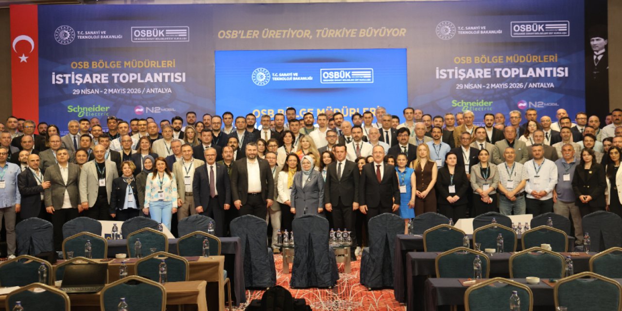OSB Bölge Müdürleri  Toplantısına katıldılar