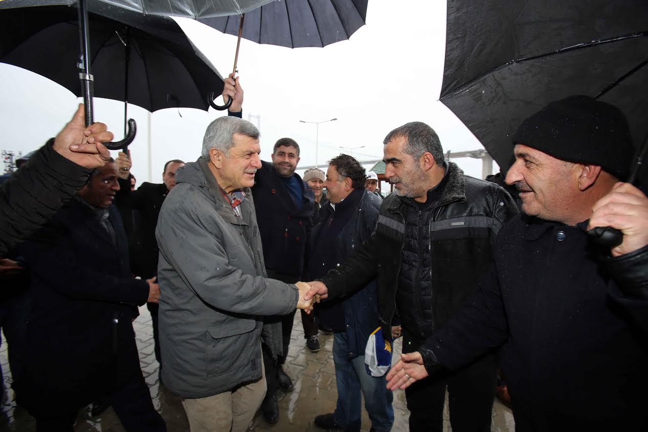 Karaosmanoğlu, balıkçıları dinledi