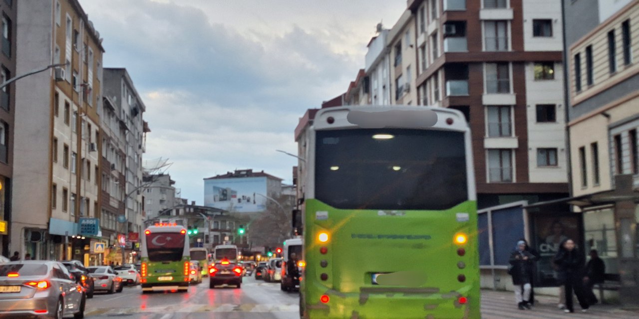 Gebze'de Halk Otobüsü Çilesi Bitmiyor!