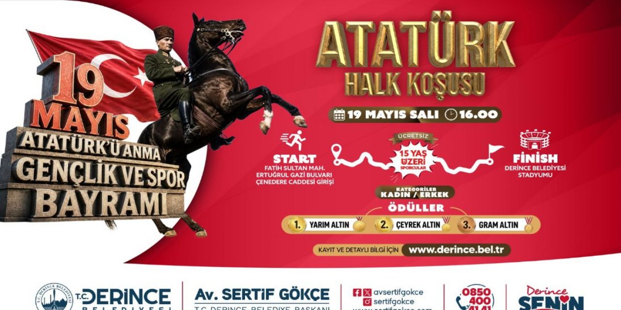 Atatürk Halk Koşusu Yapılacak