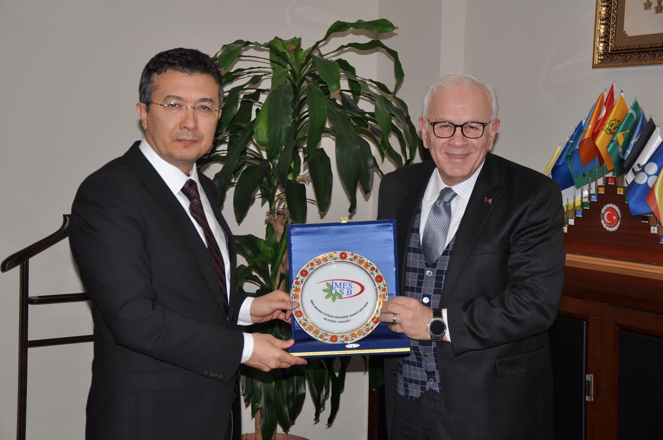 İMES yönetiminden protokol turu